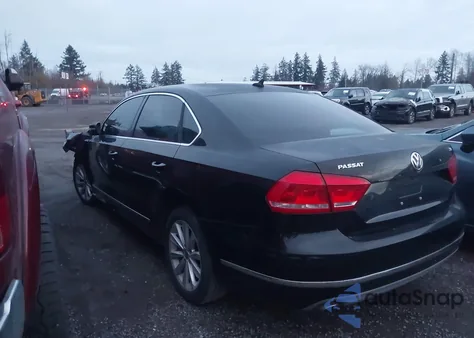 2012 Volkswagen Passat 2.5L Sel из США, поврежденный, VIN 1VWCH7A32CC044492